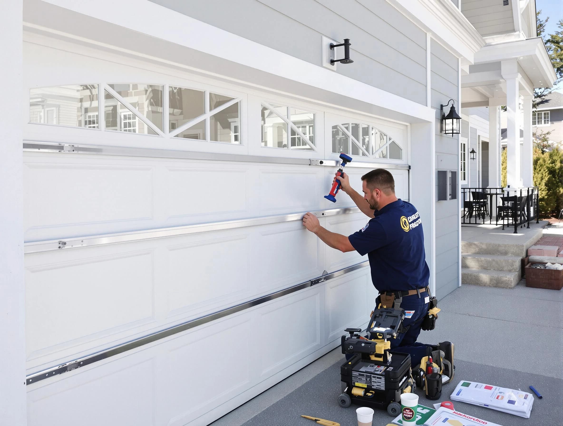 Professional garage door installation by Alpine Garage Door Repair in Alpine