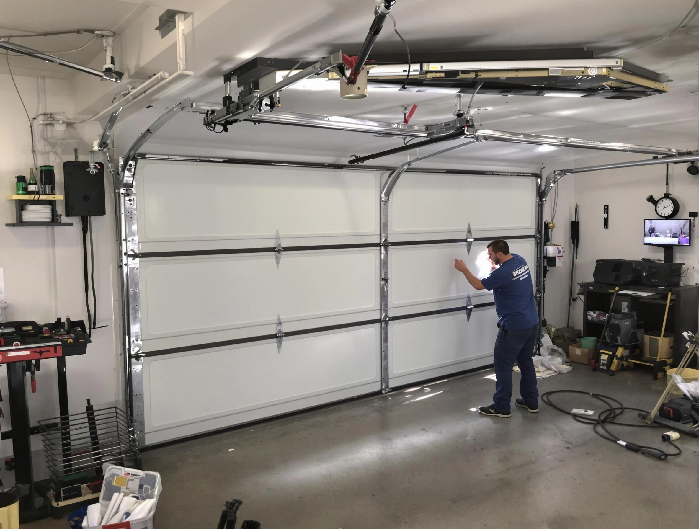 Professional garage door repair service by Alpine Garage Door Repair in Alpine